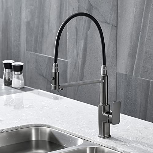 Robinet d'eau potable avec filtre et douchette cuisine pull down - 7