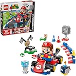 LEGO Super Mario : Mario Kart – Jouet de construction interactif LEGO Mario et kart standard - Ensemble de jeu de course de simulation pour garçons et filles, à partir de 7 ans - Idée cadeau d'anniversaire pour enfants - 72043