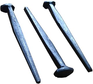 (10) Pack of 3" - Wrought Head-Rose Head (10) Nails …