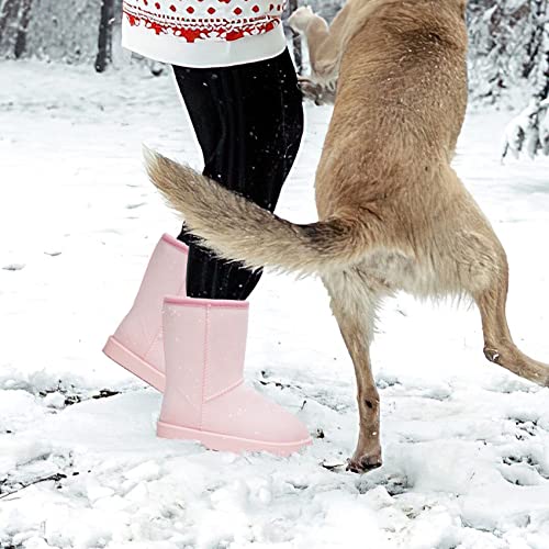 DKSUKO Women's Classic Waterproof Snow Boots Winter Boots2