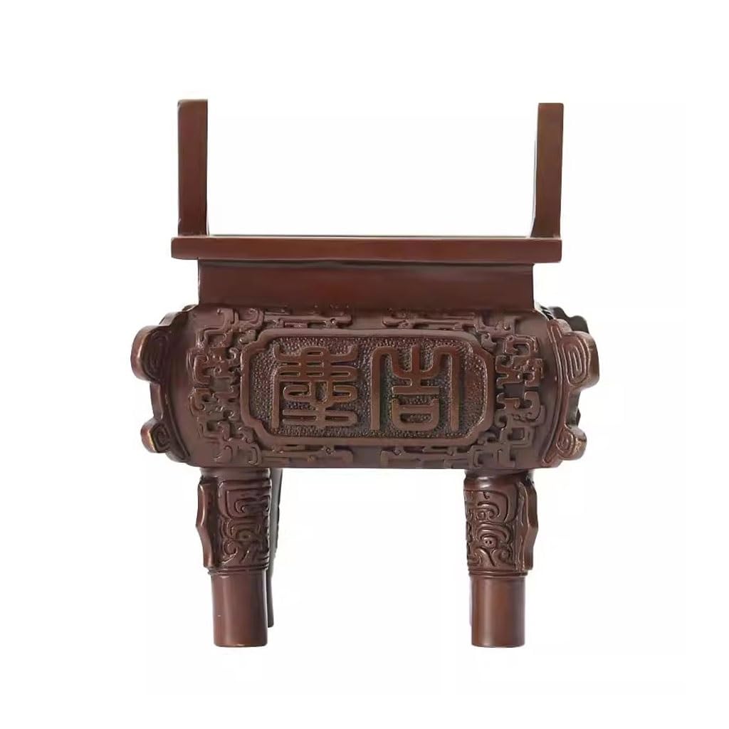 Incense Holder Base Copper Incense Burner Household Offering Indoor Buddhist Burning Square Plate