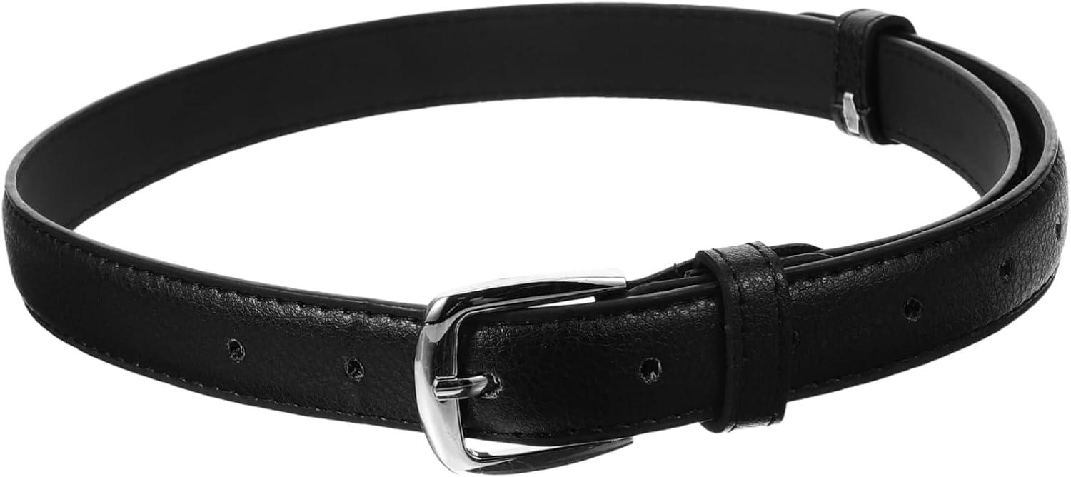 Didiseaon 4pcs Boys Belt for Boy Girl Versatile Waist Belt for Pants Comfortable Fit for All Ages Stylish Decoration for Everyday Outfits