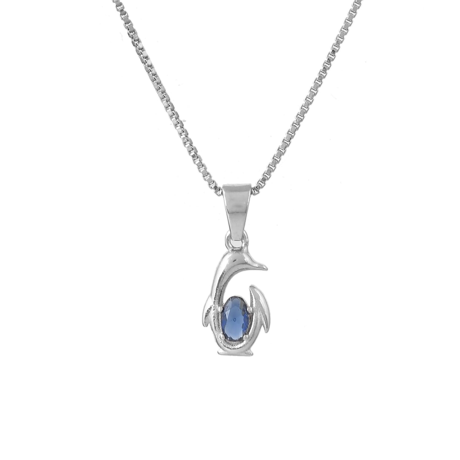 Tropical Wildlife Icy Cold Penguin Sterling Silver Pendant For Women|925 Sterling Silver|Precious|Daily Wear|Gift For Women-image-46