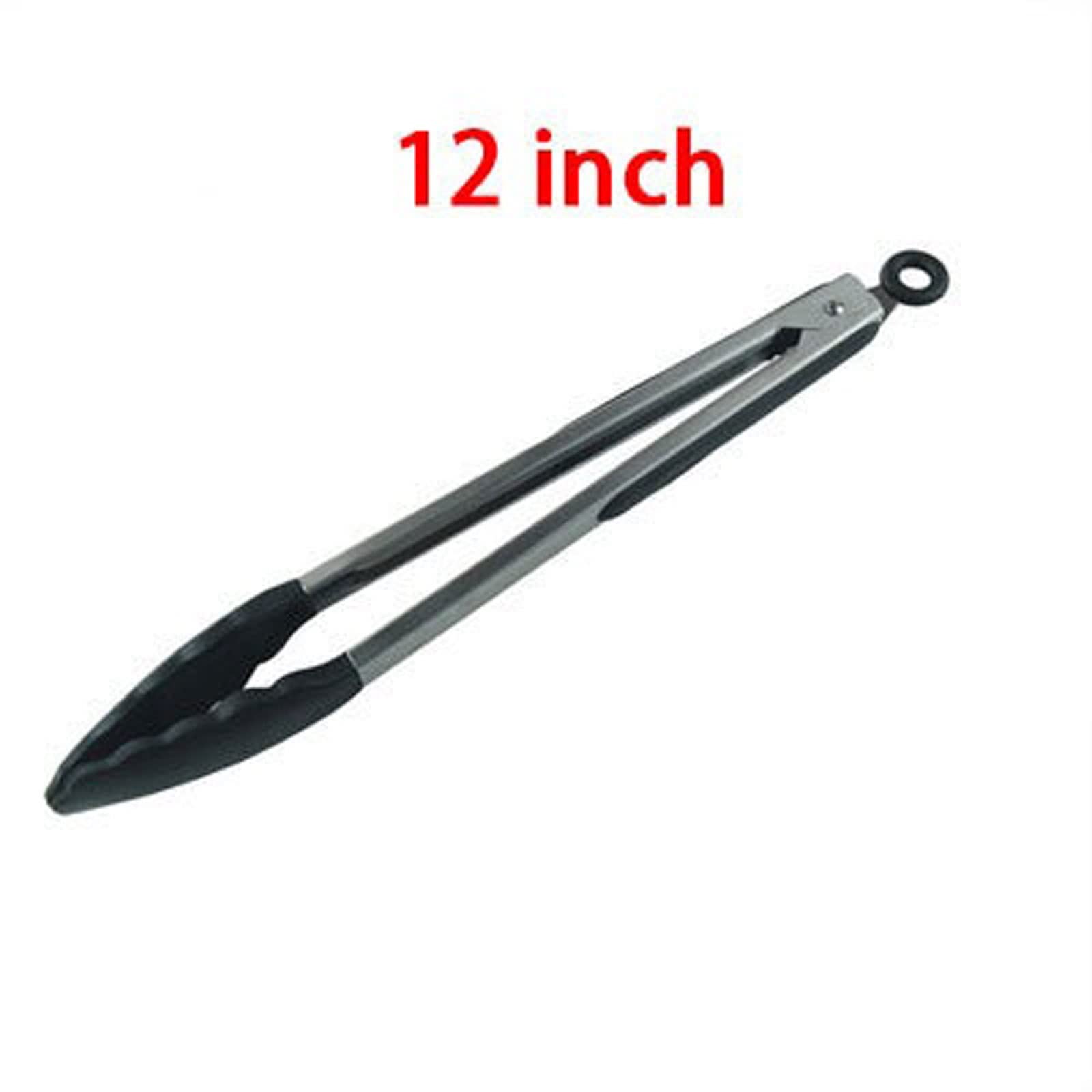 Pinzas de Cocina Pinzas de Silicona para Alimentos Accesorios de Cocina Pinzas de Cocina de Acero Inoxidable Pinza de Cocina Antideslizante de Silicona