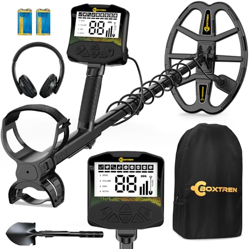 Metal Detector, Professional Metal Detector for Adults With High Accuracy 12.8' IP68 Waterproof Search Coil, Advanced DSP Chip, All Metal & Disc Modes for Beach&Outdoor Treasure Hunting, Gifts for Men