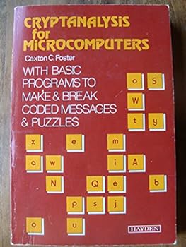 Paperback Cryptanalysis for Microcomputers Book