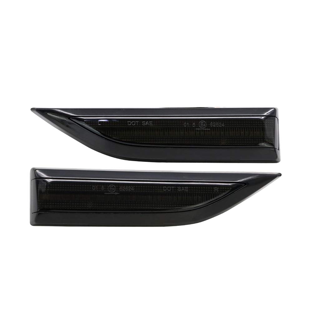 Set LED Zijknipperlichten Passend Voor Volkswagen Transporter T6 1 2020 2022 Rookgrijs Incl Dyna