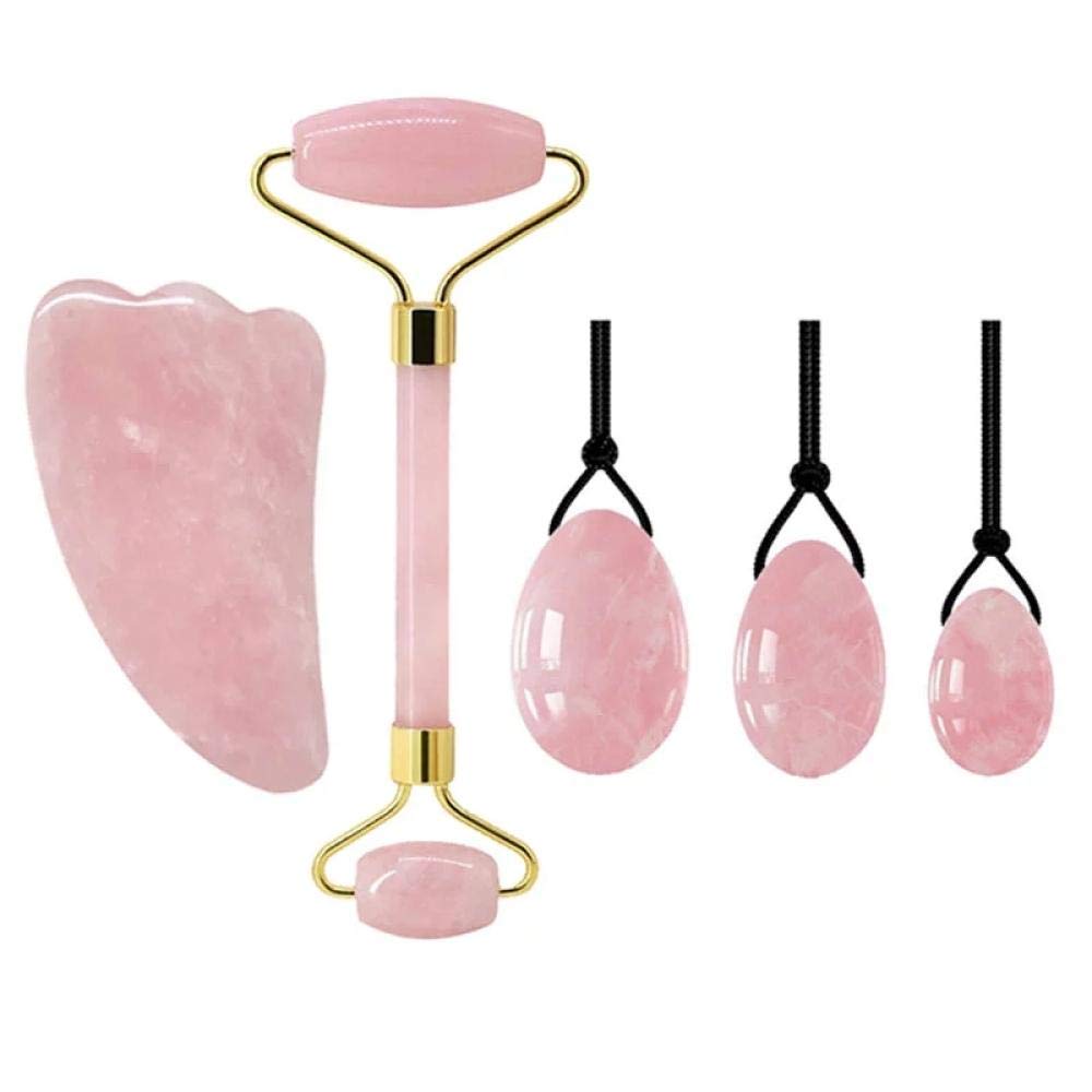 Amazon.co.jp: ローズクォーツローラーヨーニエッグセット ケーゲル