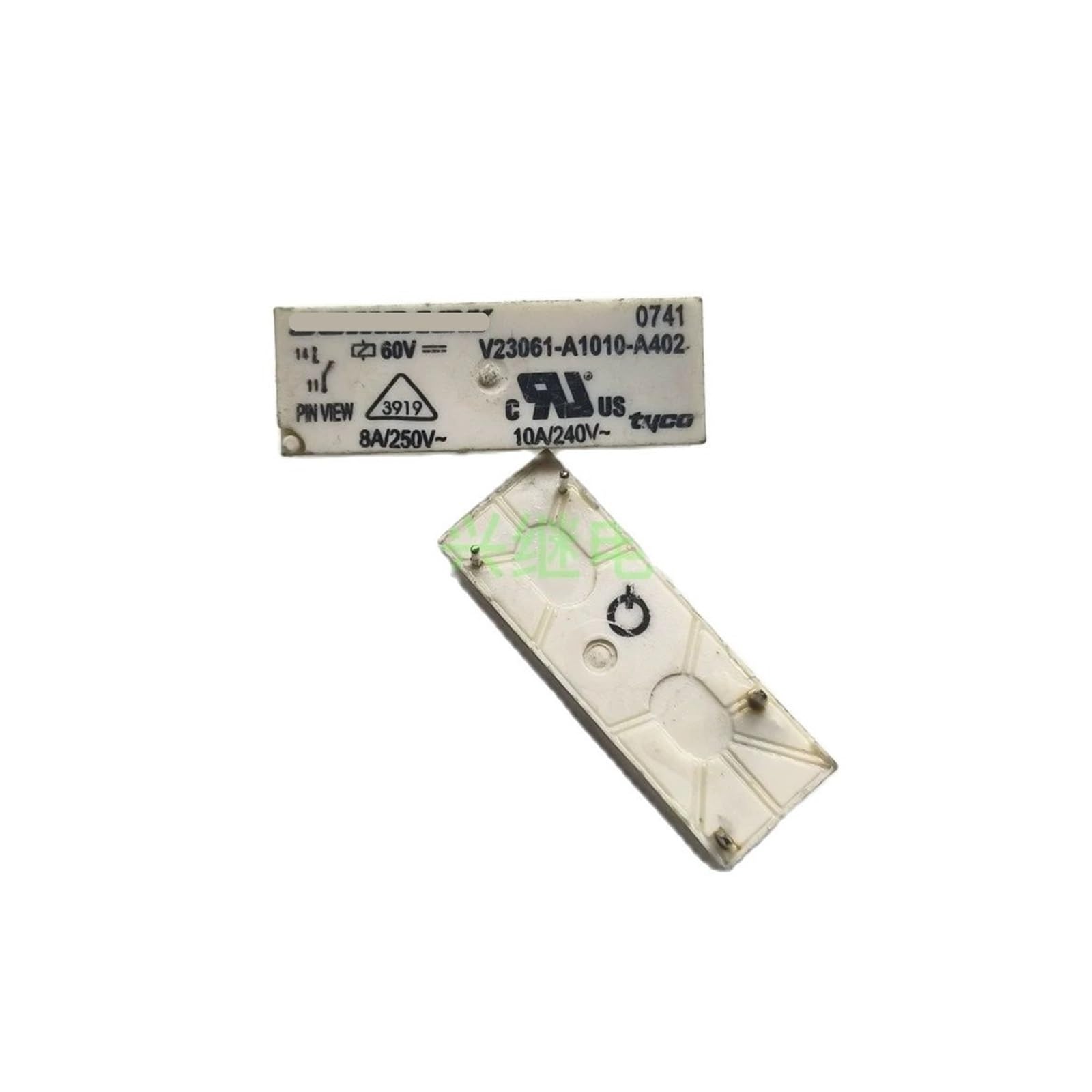 Relé electromecánico V23061-A1010-A402 60VDC para cuadros de control 2