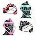 DUTYBOD Softball Face Mask Lightweight and Comfortable with Wide Field Vision fit All Ages - Durable and Safety Face Mask (Pink)