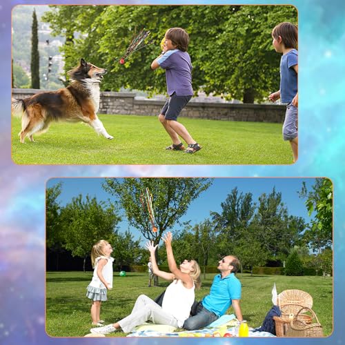Farerkass 30 Flummies für Kinder mit Schweif, Flummies für Kinder Groß, Flummis Hüpfbälle für Springball, Gummiball Spielzeug Mitgebsel Kindergeburtstag für Geschenktütenfüllung