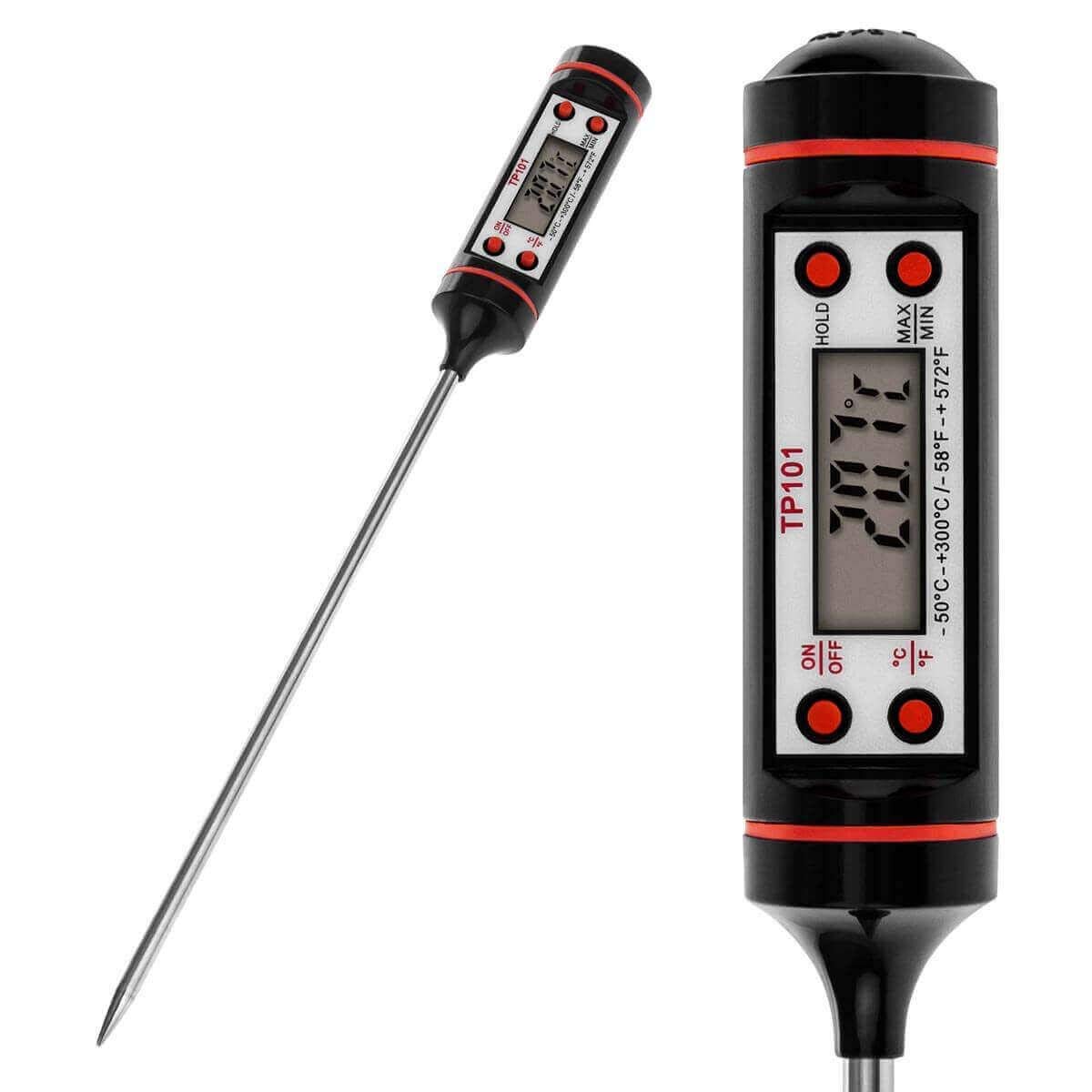 TreasureLandDigital Cooking Food Probe Meat Thermometer Kitchen BBQ