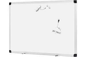 Amazon Basics 36"x48" Magnetic Dry-Erase White Board for Wall