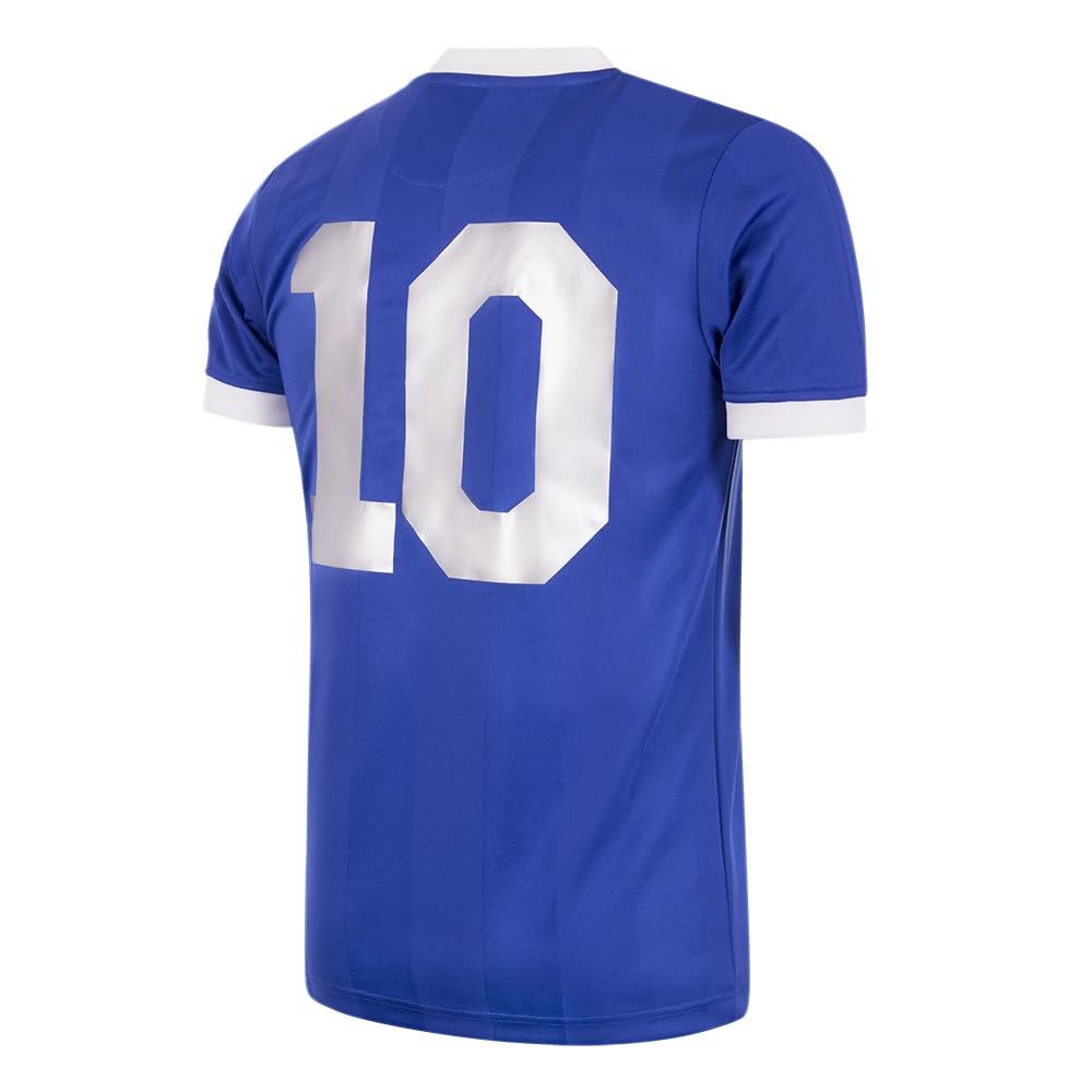 Copa - Maradona X Argentina 1986 Visitante - Camiseta de Fútbol Retro - Hombre - Azul