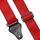TIGER STP2-RD Nylon Gitarrengurt für Akustische, Klassische, Elektrische und Bassgitarren - Rot