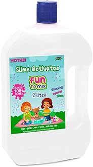 HOTKEI (2 Liter) Slime Activator DIY Magic Toy Jelly Putty Making kit Set Borax Slime Activator Liquid Gel Toy for Boys Girls Kids for Making Slime at Home
