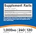 Nutricost AKG Alpha Ketoglutaric Acid Supplement 1,000 mg, 240 Capsules, 120 Servings Per Bottle - Powerful Precursor to Glutamine & Arginine, Energy Support Supplement