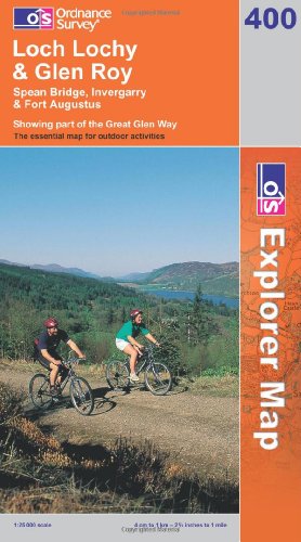 OS Explorer map 400 : Loch Lochy & Glen Roy
