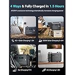AFERIY-Portable-Power-Station-2000WPeak-4000W-Solar-Generator-LiFePO4-1997Wh624000mAh-UPS-4-Input-Ways-3-AC-Ports-3500-Charge-Times-Power-Station-for-CampingHomeEmergency-5-Year-Warranty