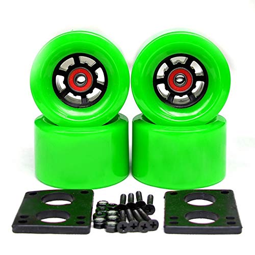 Buy JAP768 Skateboard Electric Wheels 78A 97 * 52mm Brush Street Big