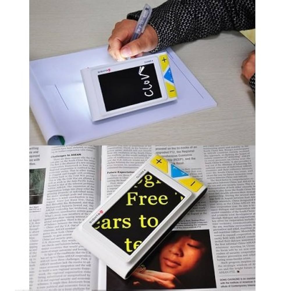 Amazon | 電子ルーペ クローバー4 4.3インチ【非課税】 | 拡大鏡