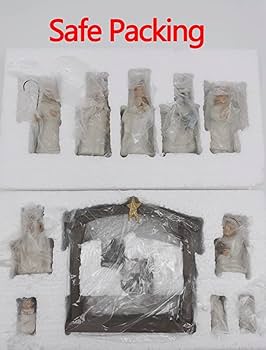 Amazon.com: MeritMode Nativity Scene Set, 12-Piece Holy Family