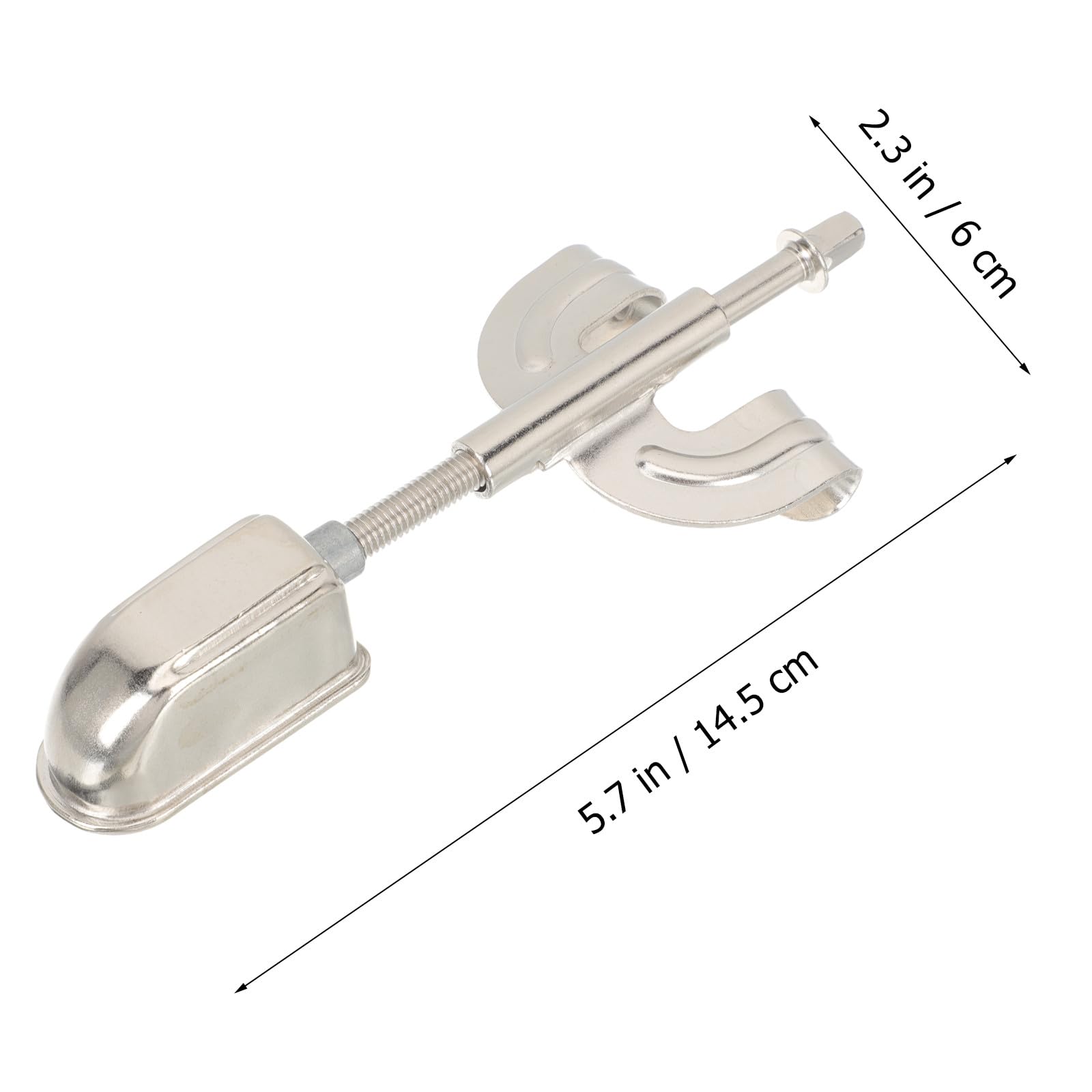 MAGICLULU Crochet de Fixation Métallique pour Tambour Argenté Léger, Kit de Pièces de Batterie Vis de Remplacement pour Caisse Claire et Grosse Caisse
