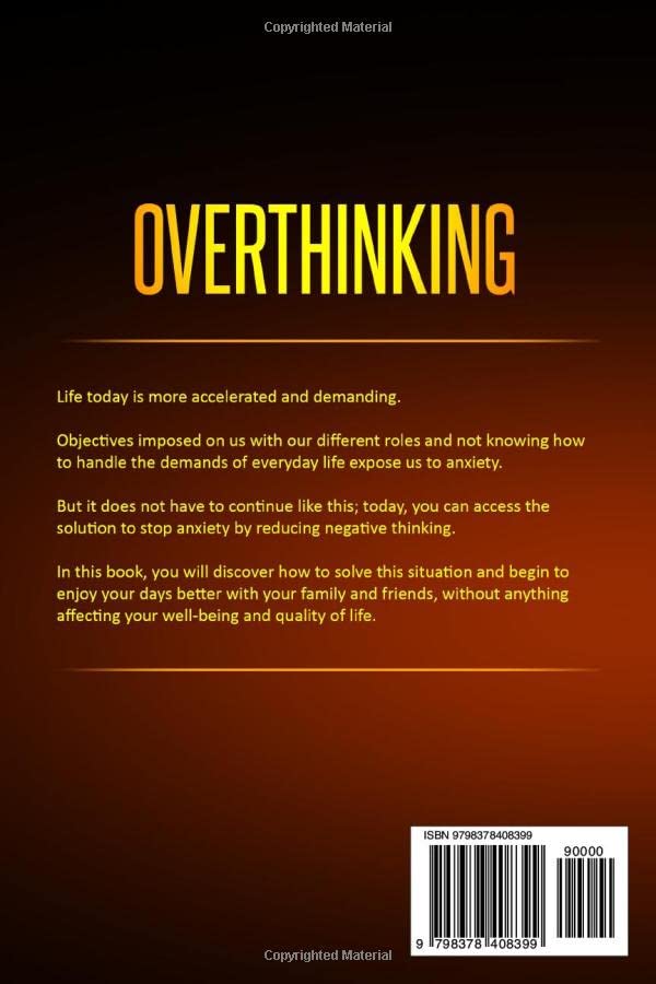 Miniatura 2 de Overthinking Learn How to Be Happy Again with Unwinding Techniques to Declutter Your Mind and Break free of Blockages