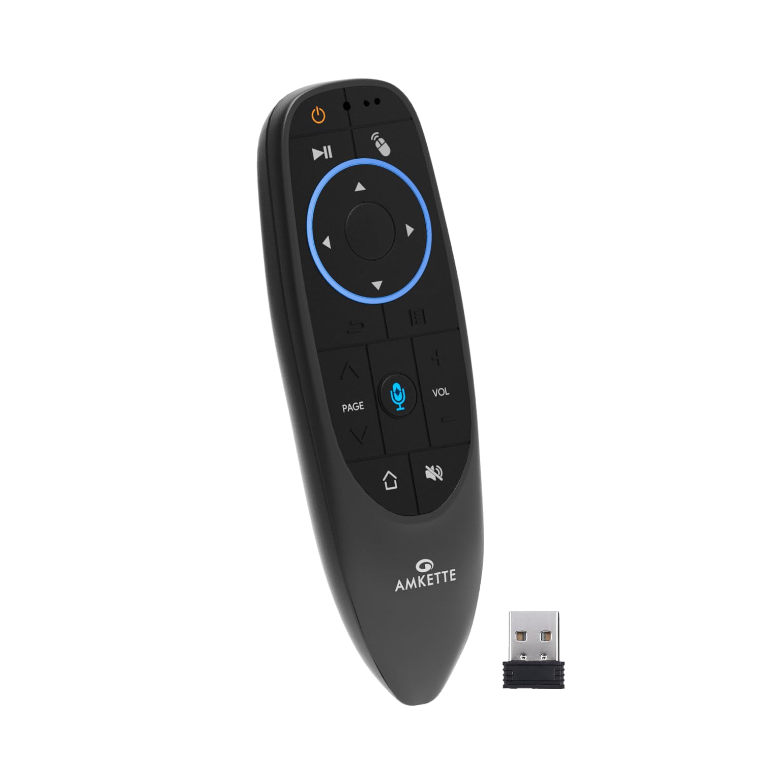 See full amazon price history chart for Amkette Evo Air Smart Remote with Voice Command and Mouse Mode, Compatible with Smart/Android TV, Projectors, STB Box, PCs and Laptops (2.4GHz USB Receiver) (Black) Amkette Evo Air Smart Remote with Voice Command and Mouse Mode, Compatible with Smart/Android TV, Projectors, STB Box, PCs and Laptops (2.4GHz USB Receiver) (Black) (B0DDHW46HG) Amazon Price History, Amazon Price Tracker