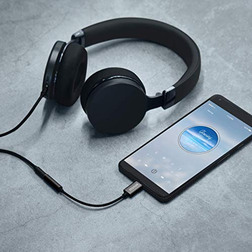 Cubilux USB Type C to 3.5mm Female Headphone Dongle, 96KHz/24-bit Hi-Res Sound Quality, Lossless Audio Performance, Crystal Clear Talking, Support In-Line Control - Thumbnail 7