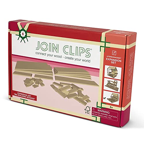 JOIN CLIPS®: Erweiterungsset Construction Plates - Puppenhaus - Autogarage - Murmelbahn - Puppenvilla - Traumvilla… – Bild 7