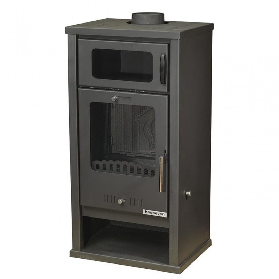 Poêle à Bois avec Four BALKAN ENERGY Troy 7.8kW