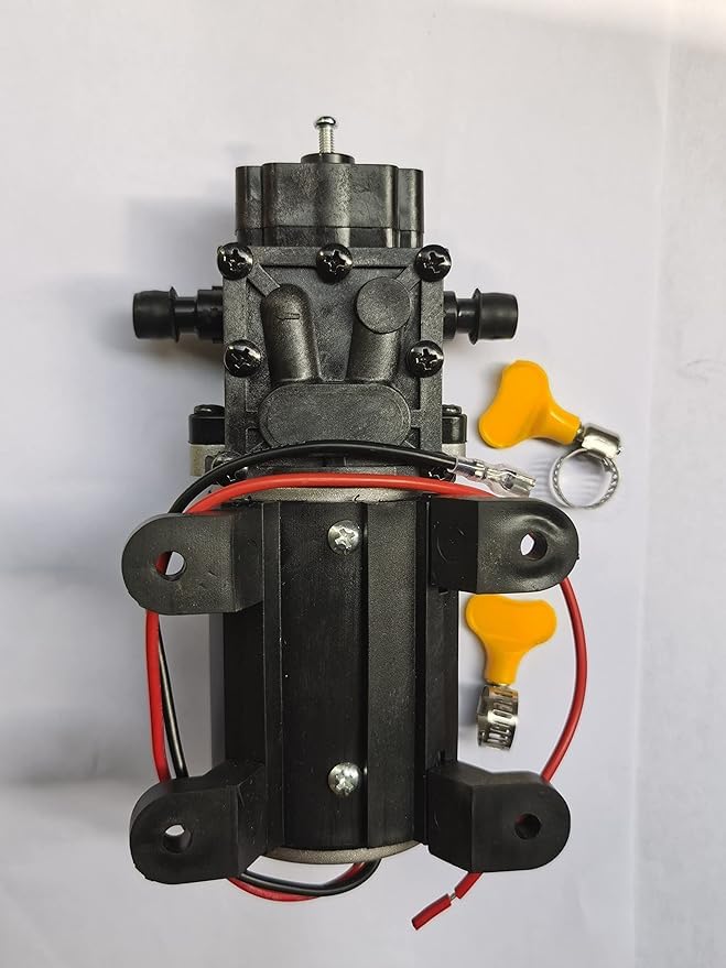 CYBERNOVA DC 12V 7L / Min 174 PSI Pompe à Diaphragme à Reflux