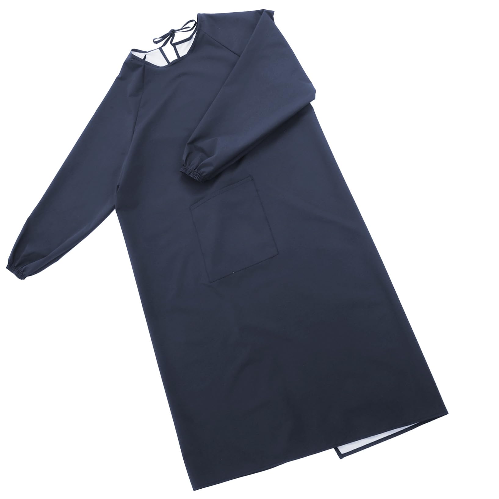 Hemobllo Tablier Homme Imperméable à Manches Longues, Couverture Complète, Tissu Résistant à L’usure, Cuisine et Laboratoire, Protection