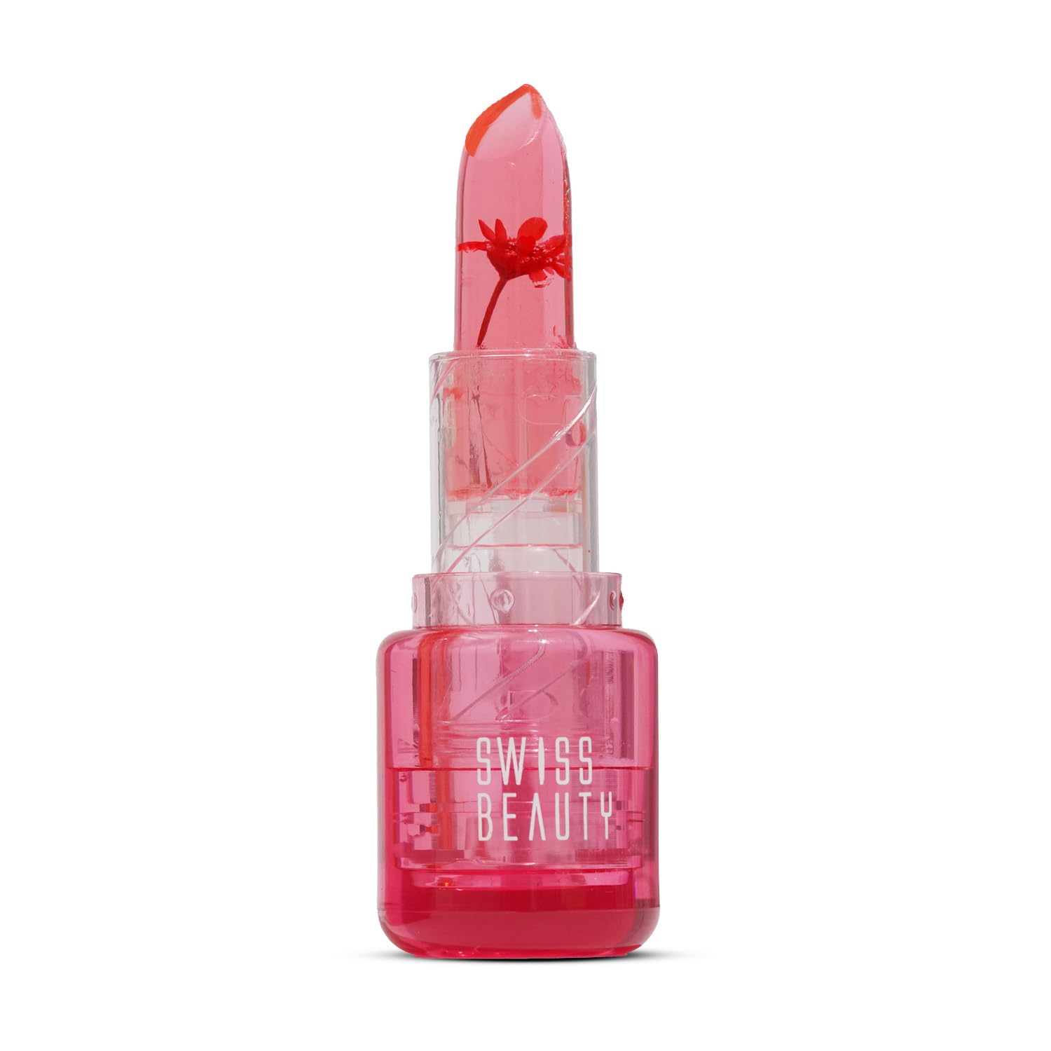 Swiss Beauty Jelly Bloom pH Lip Balm | Colour-Changing Tint | Hydrating | With Vitamin E | Vegan | Paraben-Free | Cruelty-Free | 3.6g, Shade- Rose Pop-image-44