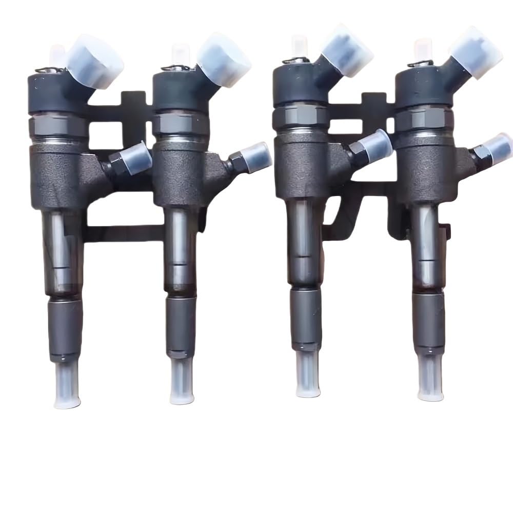 Fyuvdtuv One Color 4Pcs Genuine Pump Dispenser Inyector Nozzle Saic Compatible For Maxus T60 Common Rail Fuel Injector 0445110592 0445110843 0445110844