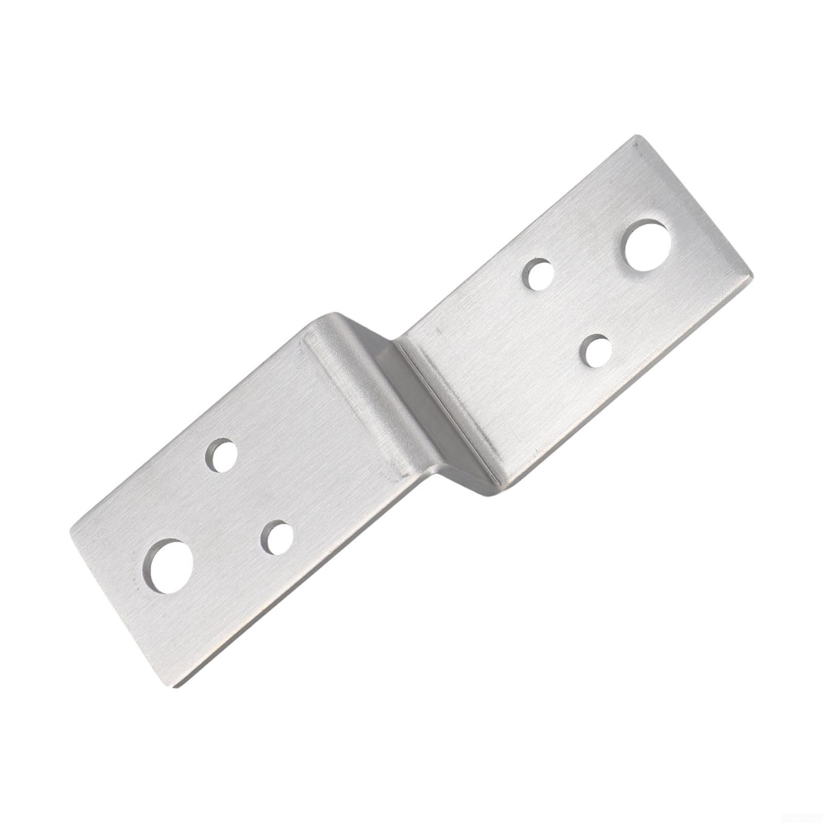 Zilimontt Robuster Z-Eckverbinder aus Metall, Winkeleisen, Z-Typ-Winkel zum Verbinden und Verstärken, Möbelwinkel, Gebäudewinkel flach (30 mm)