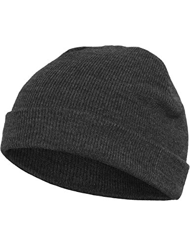 Flexfit Mixte Heavyweight Charcoal One Size Beanie, Gris, Taille unique EU Cover