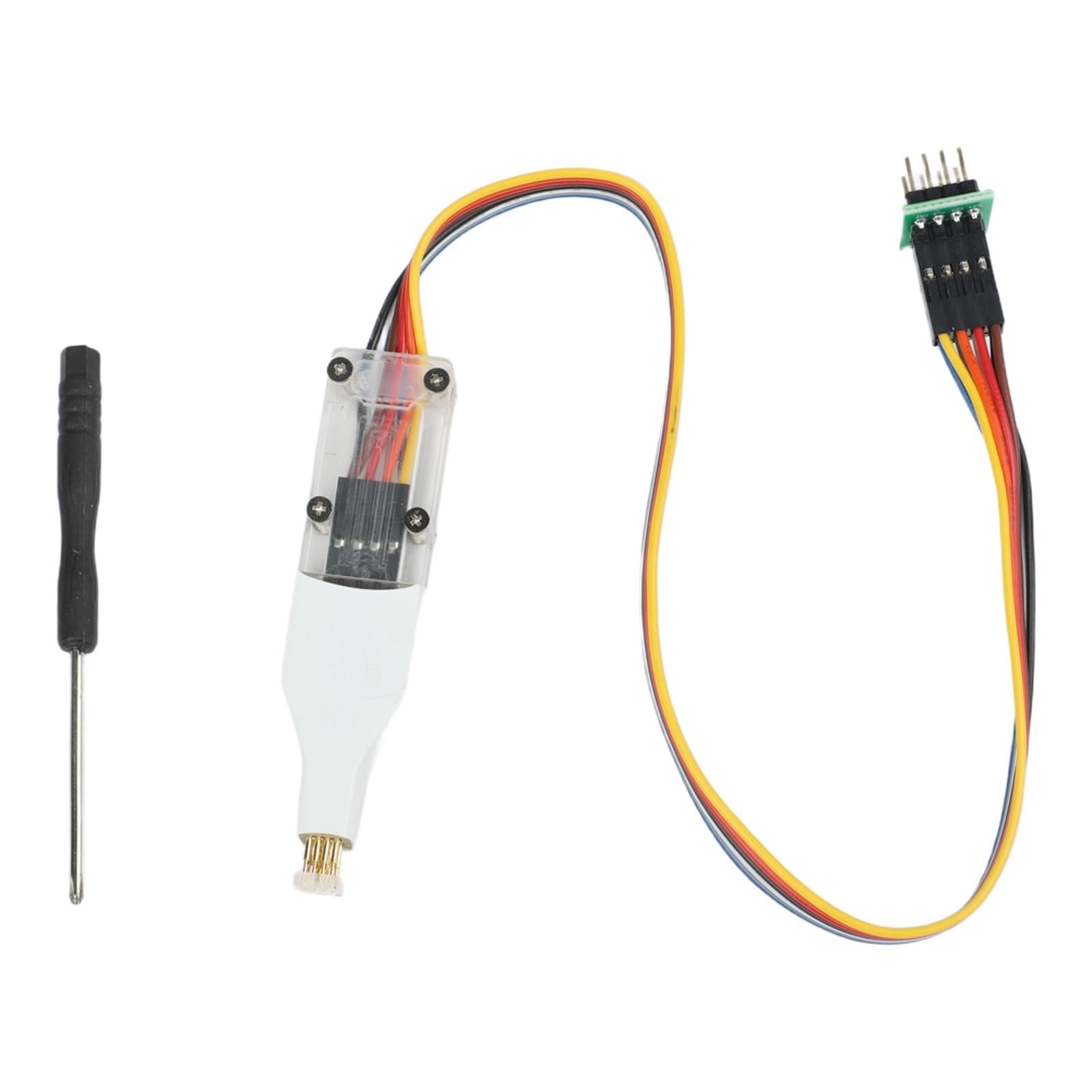 SOP8 SOIC8 WSON8 QFN8 Chip Test Cavo, 30 cm Programmazione Flessibile con Deflettore di Posizionamento Rimovibile, Adattatore passo 44mm a 85mm TV Computer Automotive Scheda madre