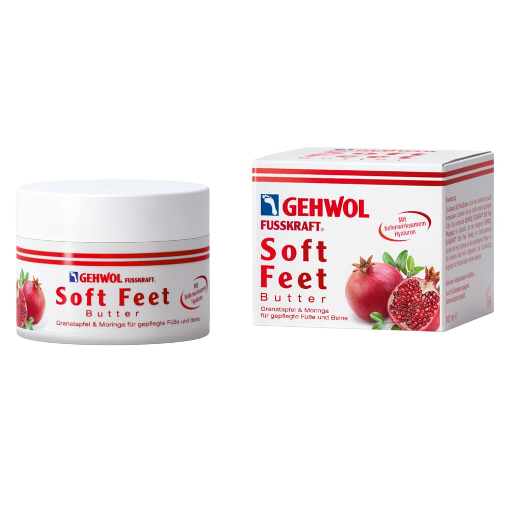 Gehwol Soft Feet Butter, Pflegt Beanspruchte Füße und Beine Intensiv, 100 ml (2er Pack) (2)