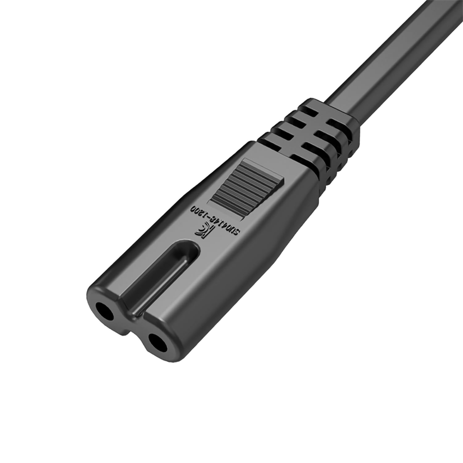 3M Euro Netzkabel C7 Stromkabel für PS4 PS5, Ancable Netzstecker auf Euro 8 Doppelbuchse Kleingerätekabel kompatibel mit LG Philips Sony Panasonic TV, Blu-Ray, Radio, Netzteile-Schwarz