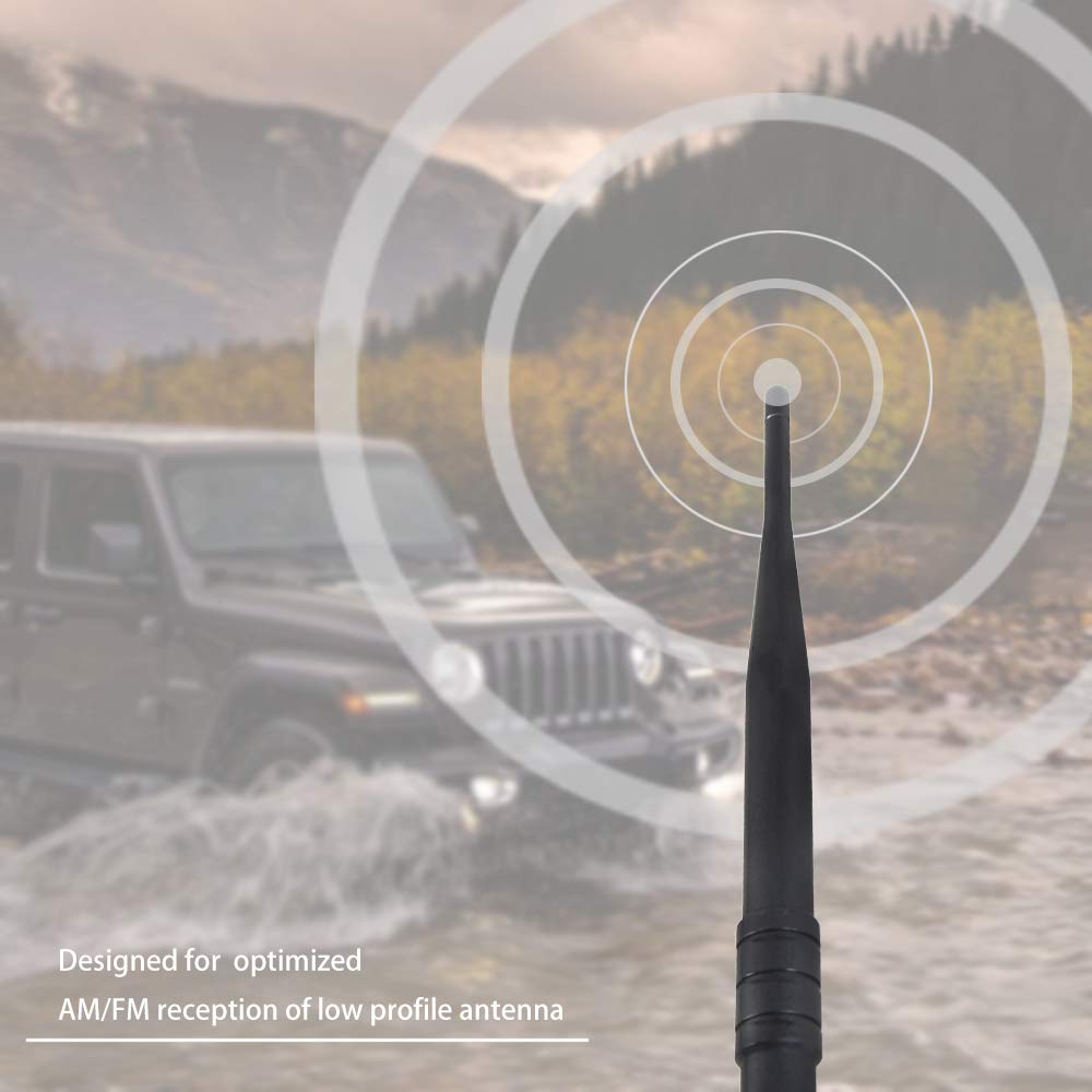 ❤ Crаzу Dеаlѕ Savadicar 13-inch Stubby Reflex Antenna Replacement for 2007-2021 Jeep Wrangler Jk JKU JL JLU & Gladiator JT Truck, Metal + ABS, Black Suреr Brаndѕ Savadicar 13-inch Stubby Reflex Antenna Replacement for 2007-2021 Jeep Wrangler Jk JKU JL JLU & Gladiator JT Truck, Metal + ABS, Black