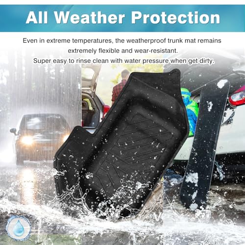 Image of Mixsuper Cargo Liner for Mazda MX-5 MX5 Miata 2016-2025, Trunk Mat for MX5 Miata Accessories Cargo Mat Rear Trunk Liner Black