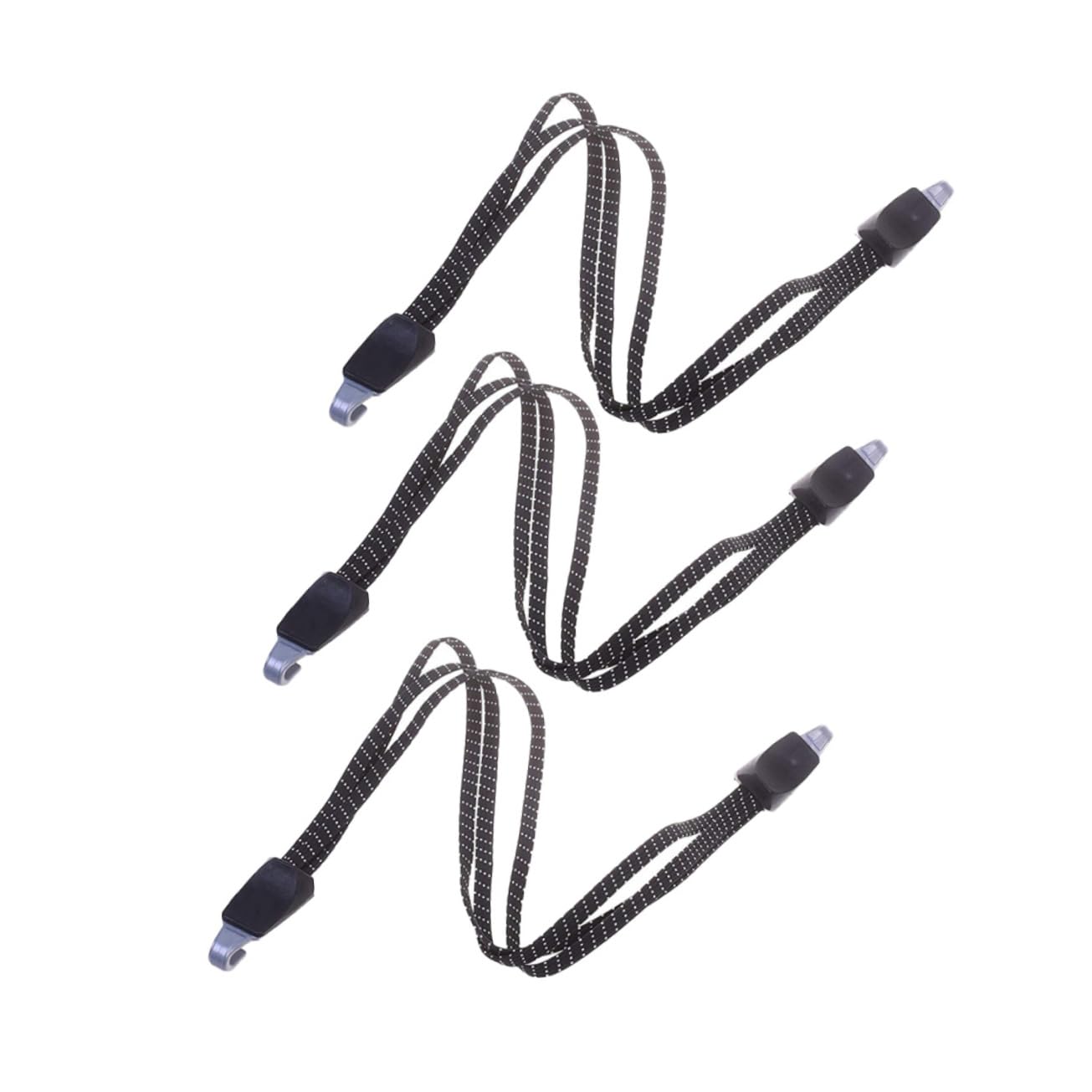 KESYOO 6pcs Elastic Bike Luggage Straps with Hooks for Secure Cargo Transport for Roof Racks Trailers and Camping Gear Heavy Duty Design to Prevent Slipping