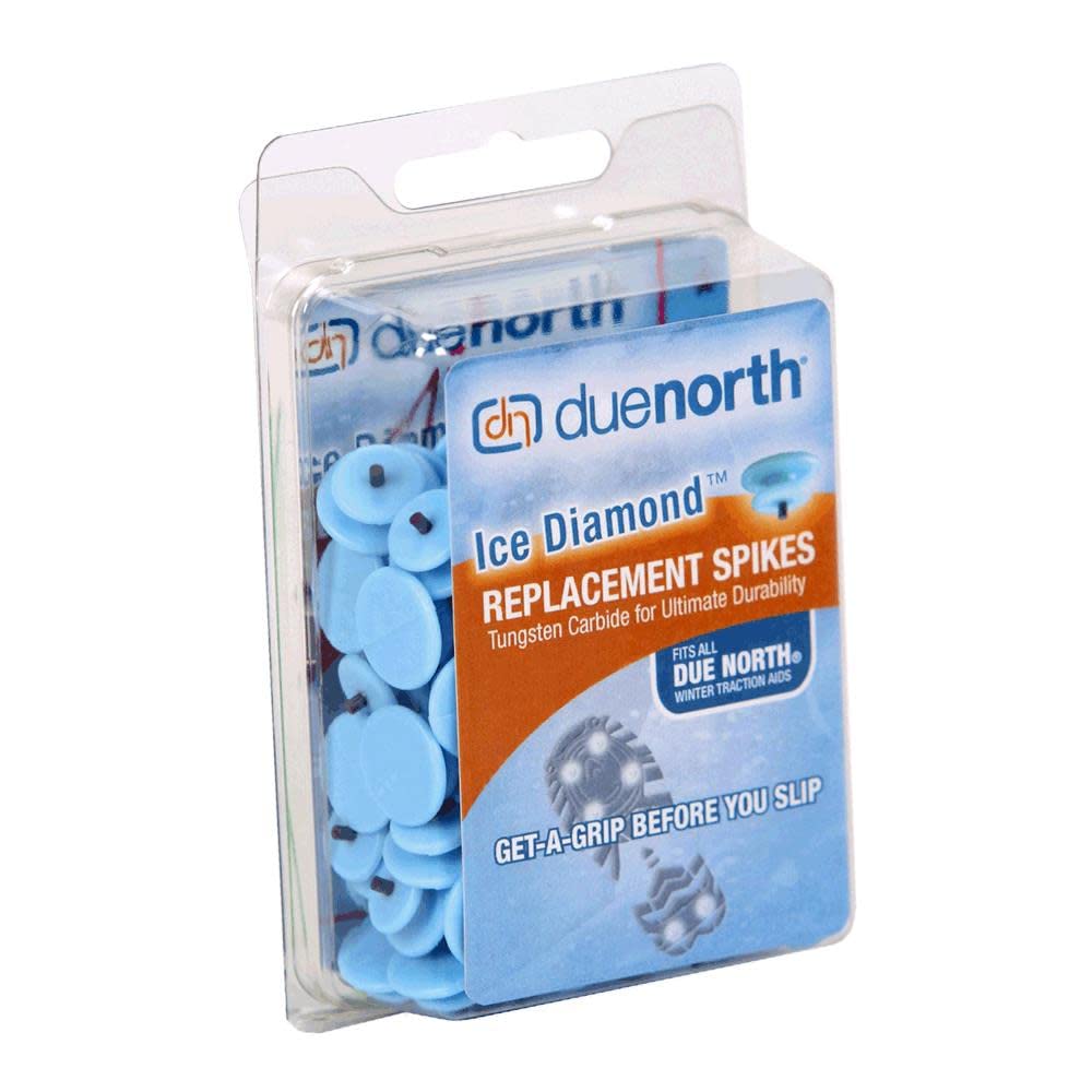 'DUE NORTH ICED100CLAM Replacement Spikes, TungstenCarbide, PK100'