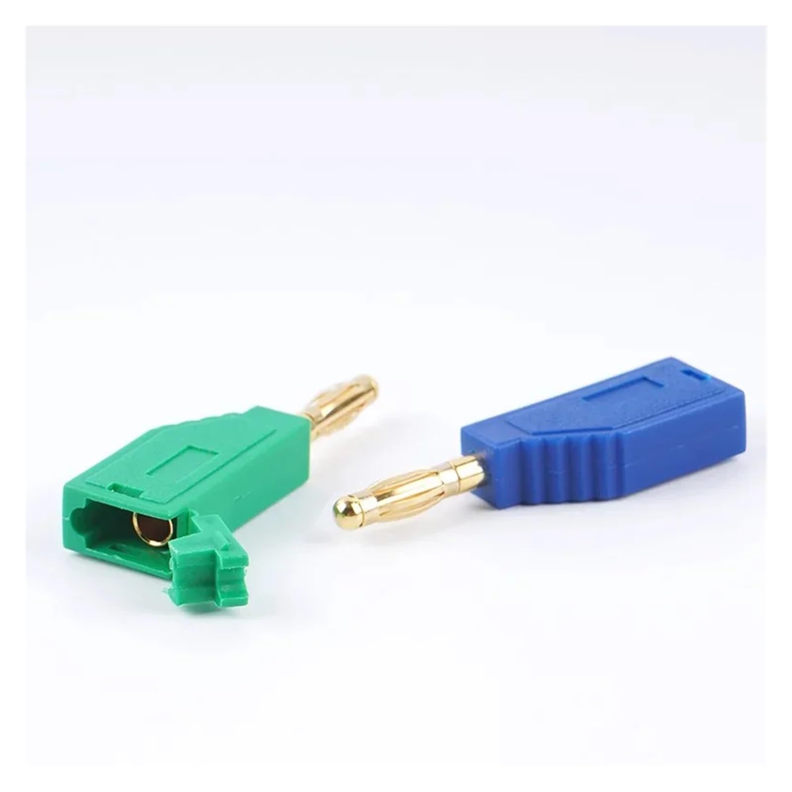 Lot de 20/80 fiches bananes empilables en cuivre nickelé de 2 mm, connecteurs électriques à souder, outils de bricolage(80 Black)