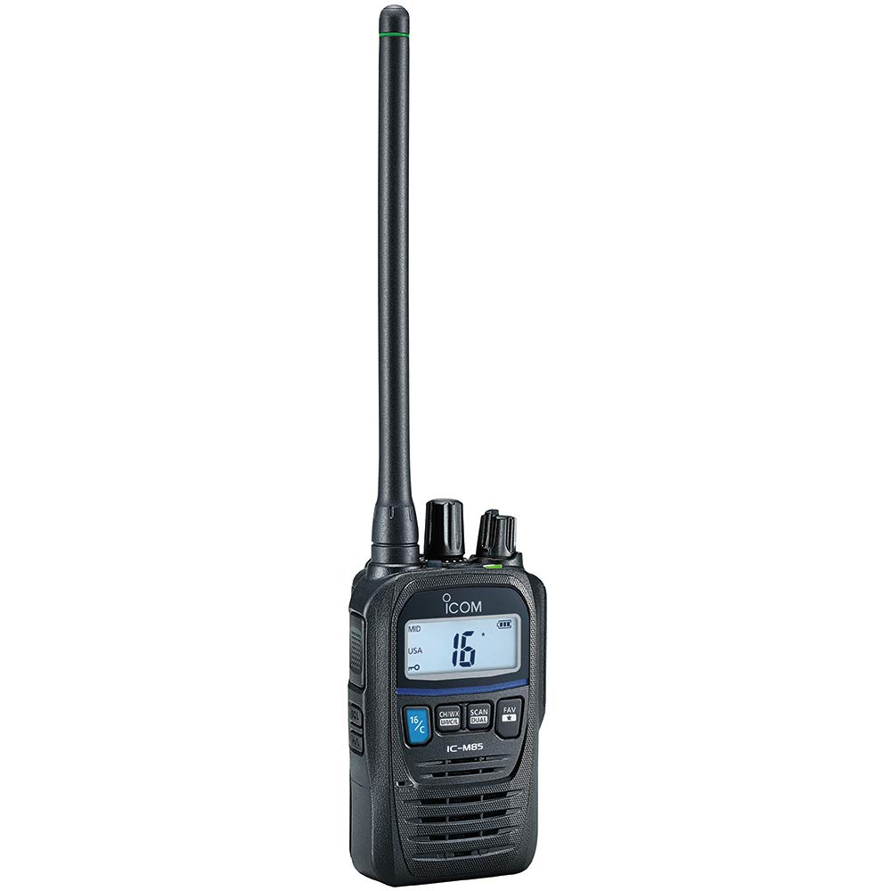 ICOM N85UL Handheld VHF, Black, Small