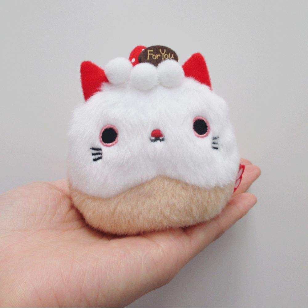 Amazon.co.jp: ねこだんご スイーツねこだんご 苺ショートケーキ