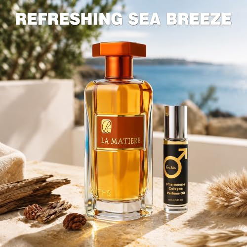 Image of AFLUXE Men's EDP Pheromone&Parfum, Aromatic Woody Fragrance-RFS La Mateir | Long Lasting Perfume for Men, Eau de Parfum Spray, 3.74 Fl Oz-7