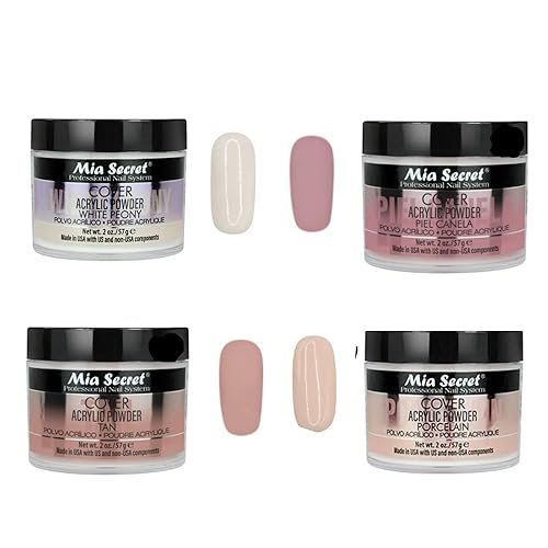 Mia Secret - CUBIERTA (PEONÍA BLANCA+PORCELANA+CANELA DE PIEL+TAN) 2 oz